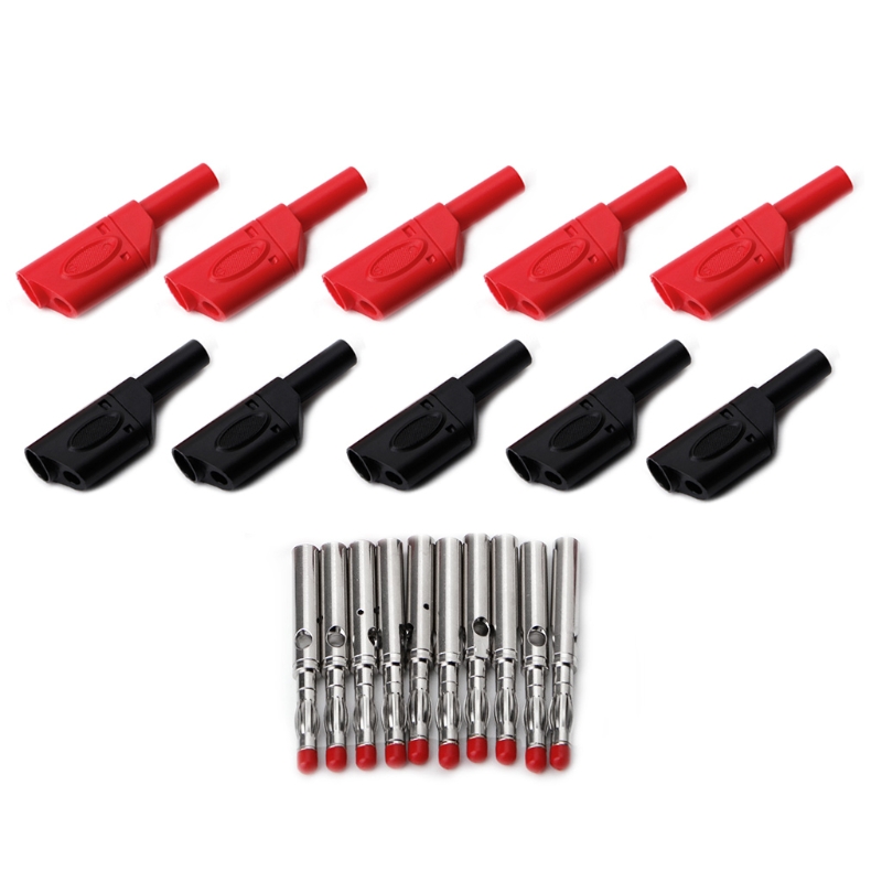 Wire Wrapping Pliers Set - 10 ชุด 4 มม.ชาย Sheath Stackable