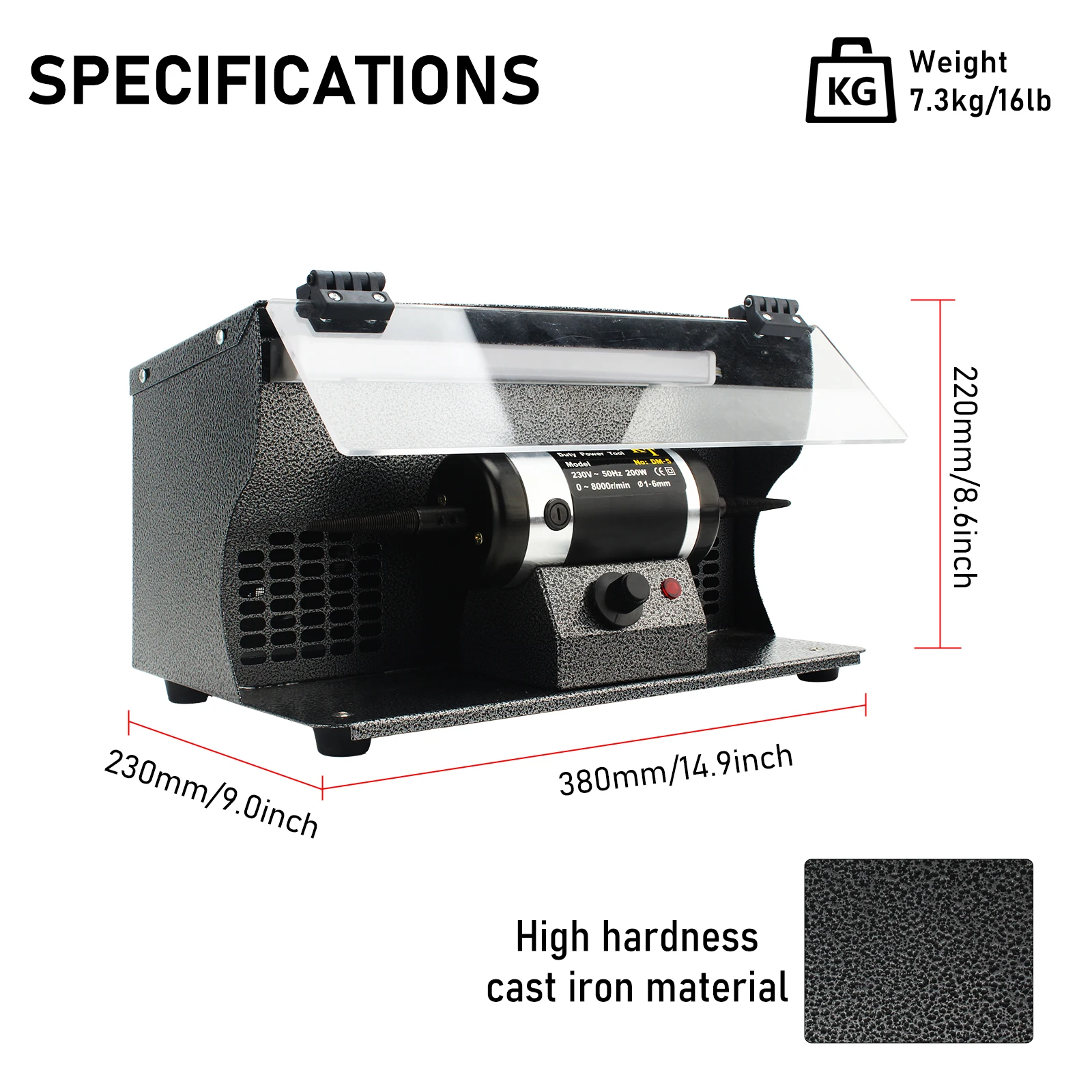 เครื่องขัดเครื่องประดับ 200W - - Jewelry Polisher Buffer Machine บทวิจารณ์และราคา