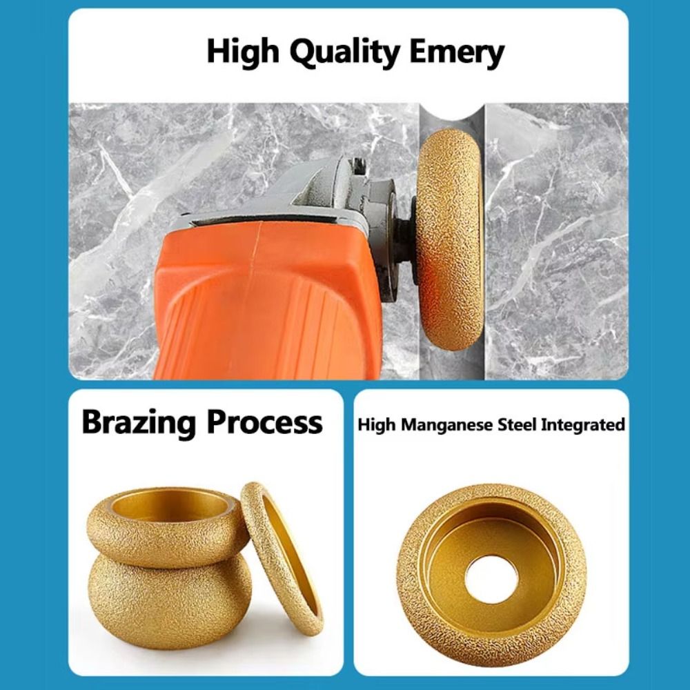 หัวเจียรเพชรแบบร่องโรมัน ขนาด  - Diamond Grinding Wheel Lapidary บทวิจารณ์และราคา
