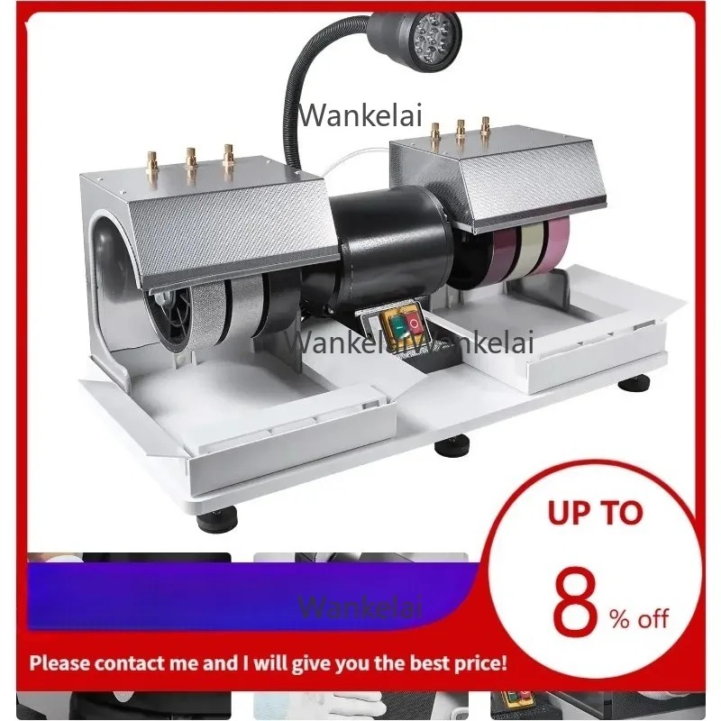 เครื่องเจียรหินแบบตั้งโต๊ะ ขนา - Lapidary Grinder Cabbing Machine บทวิจารณ์และราคา