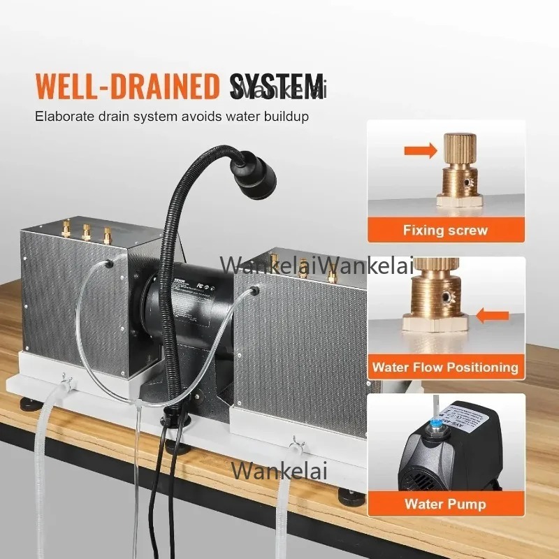 เครื่องเจียรหินแบบตั้งโต๊ะ ขนา - Lapidary Grinder Cabbing Machine บทวิจารณ์และราคา