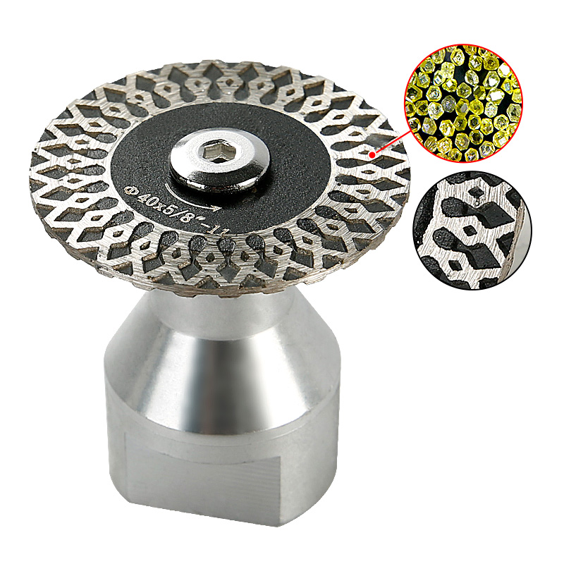ใบเลื่อยเพชรขนาด 40 มม. 8 ชิ้น - Diamond Grinding Wheel Lapidary บทวิจารณ์และราคา