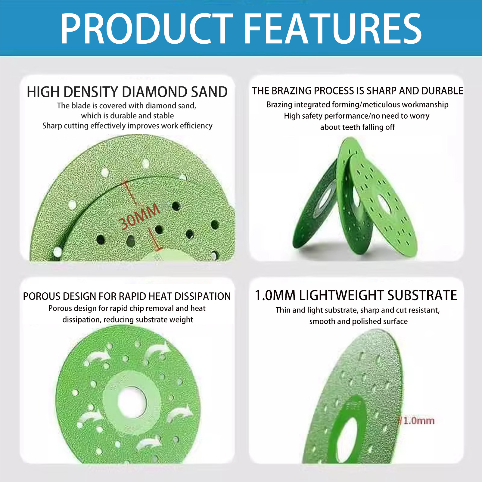 ใบตัดกระเบื้อง 3/5 ชิ้น ใบเลื่ - Diamond Grinding Wheel Lapidary บทวิจารณ์และราคา
