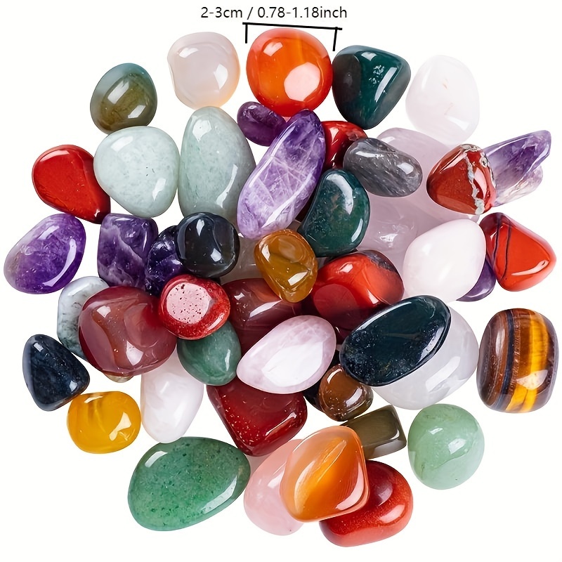 50 กรัม/ถุงธรรมชาติ Tumbled St - Gemstone Polishing Kit บทวิจารณ์และราคา