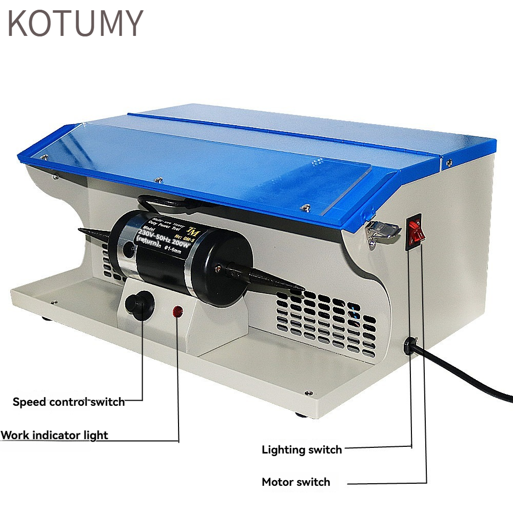 KOTTUMY เครื่องขัดเงาแบบตั้งโต - Jewelry Polisher Buffer Machine บทวิจารณ์และราคา