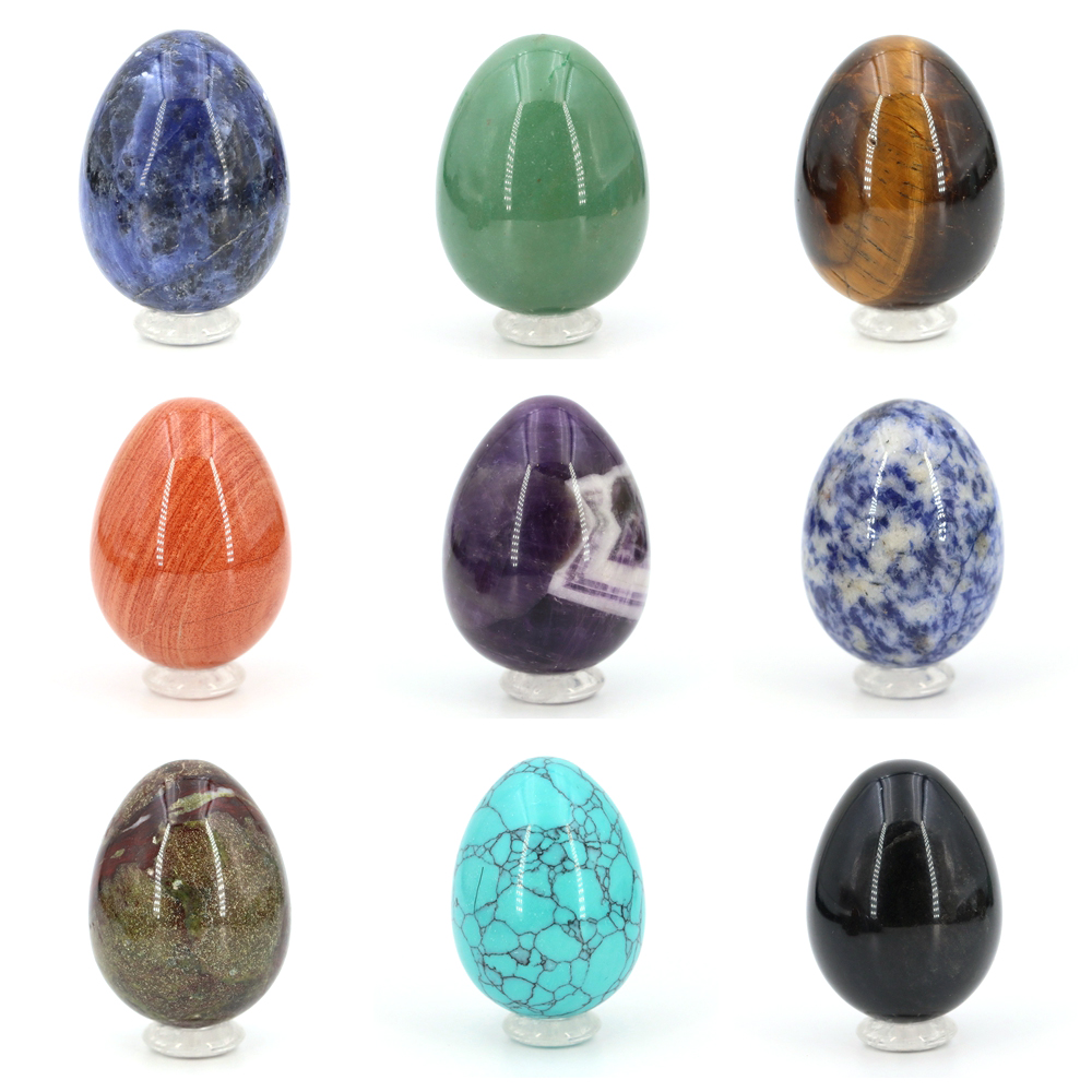 30x40 มม.ธรรมชาติ Yoni ไข่รูปค - Gemstone Polishing Kit บทวิจารณ์และราคา