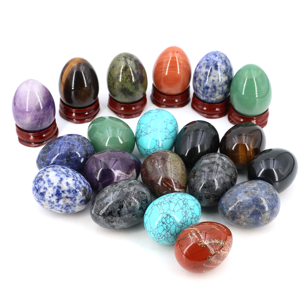 30x40 มม.ธรรมชาติ Yoni ไข่รูปค - Gemstone Polishing Kit บทวิจารณ์และราคา