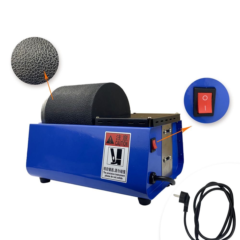 MINI SINGLE Drum ROCK Tumbler  - Rock Tumbler 3Lb Rotary บทวิจารณ์และราคา