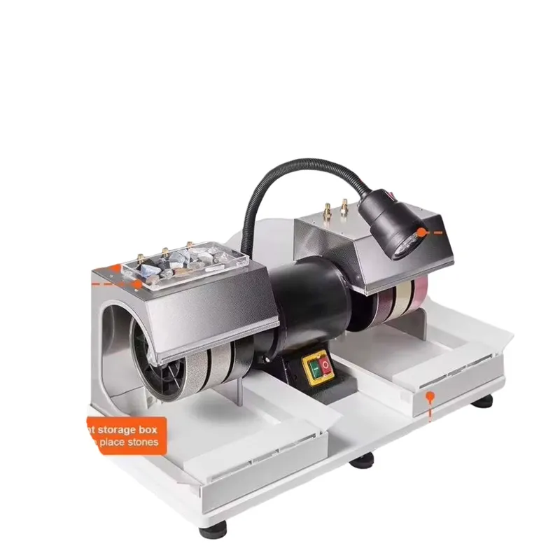 เครื่องเจียรหินขัดเงาขนาด 6 นิ - Lapidary Grinder Cabbing Machine บทวิจารณ์และราคา