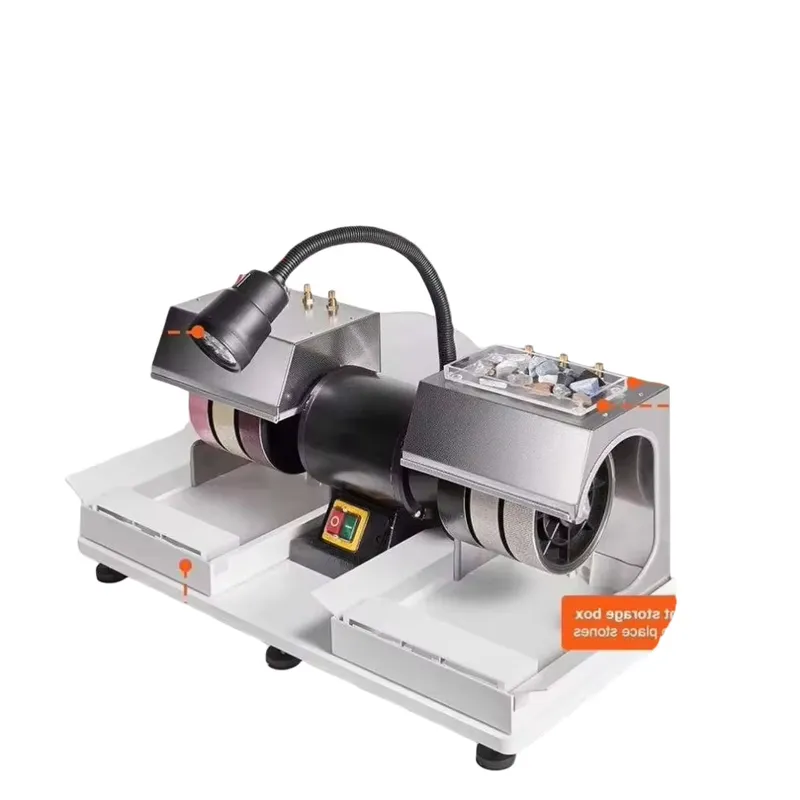 เครื่องเจียรหินขัดเงาขนาด 6 นิ - Lapidary Grinder Cabbing Machine บทวิจารณ์และราคา