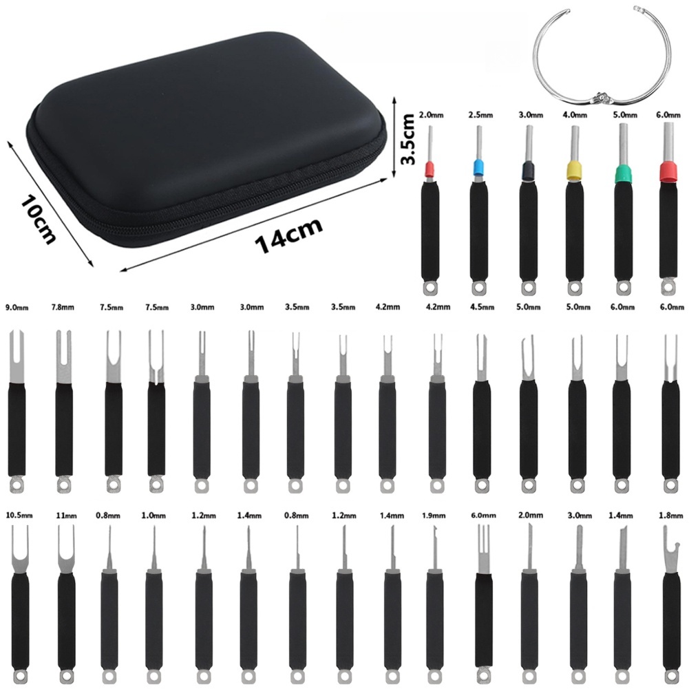 ชุดเครื่องมือถอดขั้วต่อสายไฟรถ - Wire Wrapping Pliers Set บทวิจารณ์และราคา