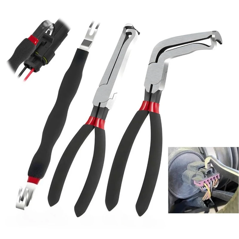 1/3 ชิ้น คีมถอดขั้วต่อไฟฟ้า 8  - Wire Wrapping Pliers Set บทวิจารณ์และราคา