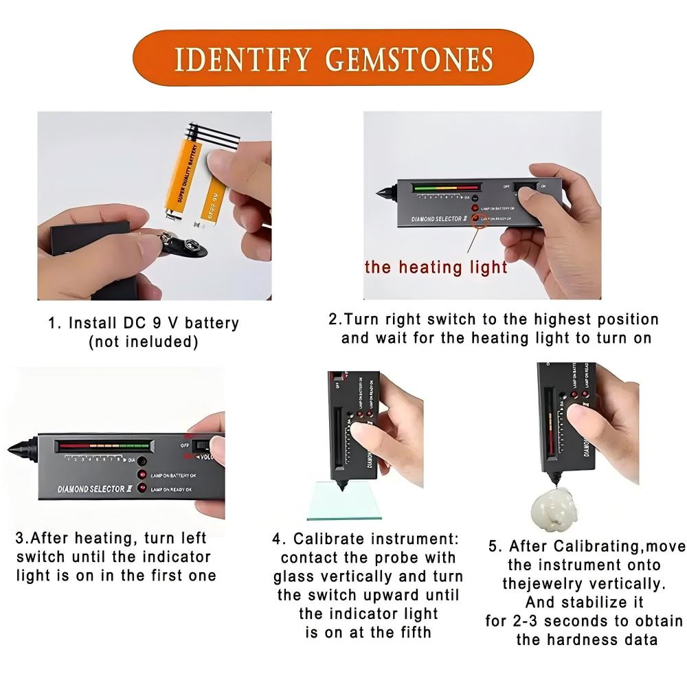Yasumai ปากกาเครื่องทดสอบเพชรเ - Gemstone Identification Kit บทวิจารณ์และราคา