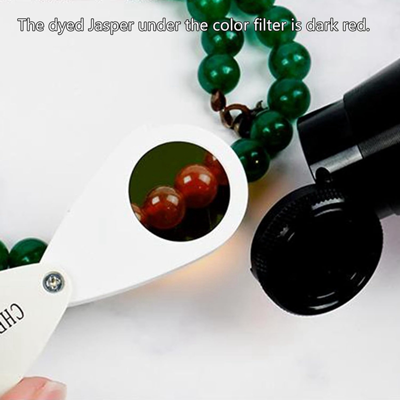 เครื่องเพชรพลอย35X แว่นขยายแว่ - Gemstone Identification Kit บทวิจารณ์และราคา