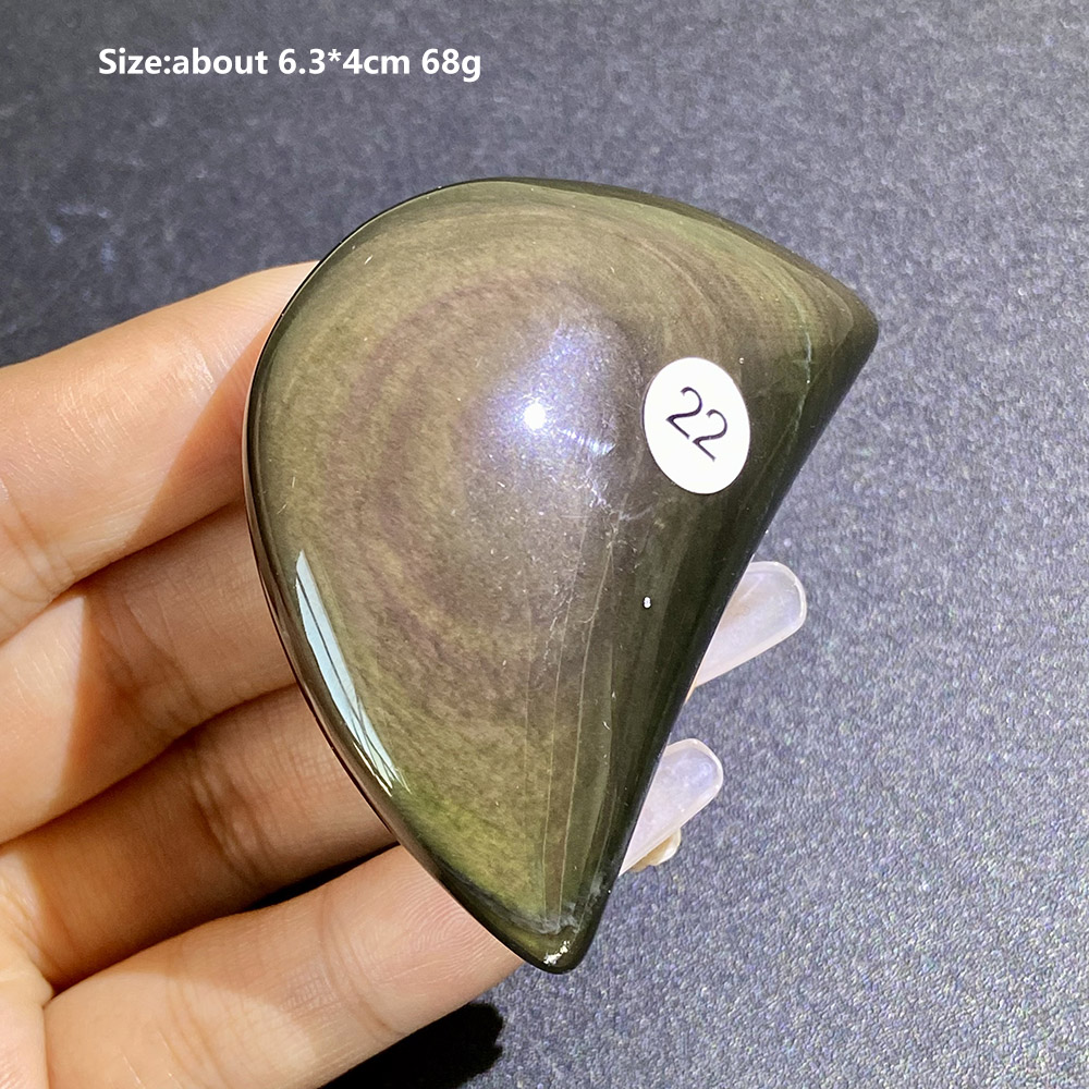 คริสตัลออบซิเดียนสีรุ้งธรรมชาต - Gemstone Polishing Kit บทวิจารณ์และราคา