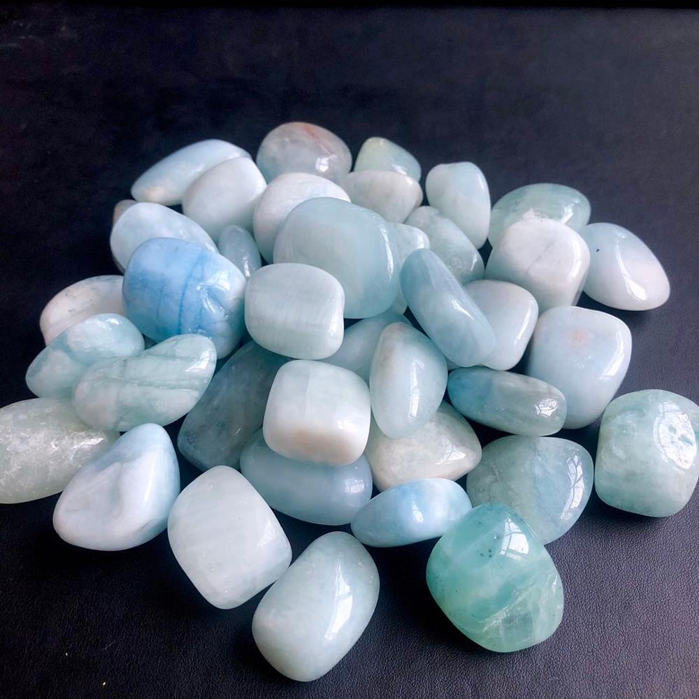 100 กรัม อะความารีนธรรมชาติสวย - Gemstone Polishing Kit บทวิจารณ์และราคา