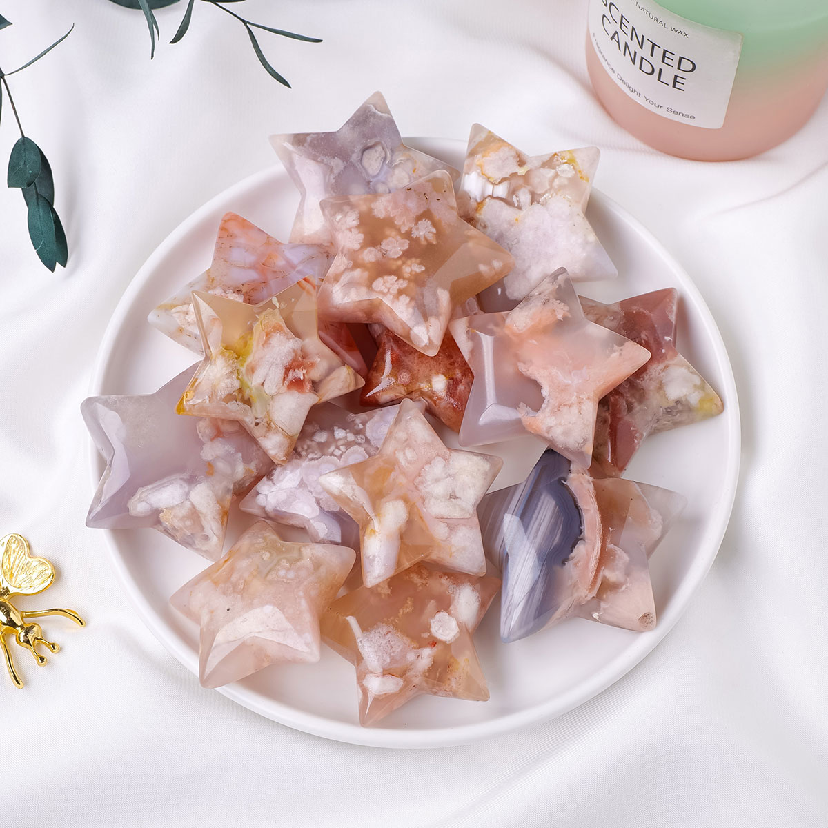 หินโมราเชอร์รี่คริสตัลธรรมชาติ - Gemstone Polishing Kit บทวิจารณ์และราคา
