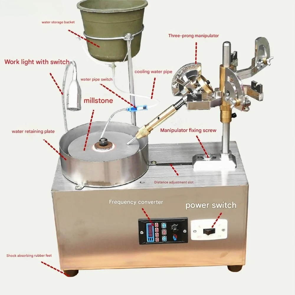 เครื่องเจียระไนเพชร อุปกรณ์เคร - Facet Machine Gemstone Cutting บทวิจารณ์และราคา