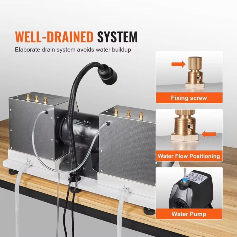 เครื่องเจียรหิน 6 นิ้ว 1/4 แรง - Lapidary Grinder Cabbing Machine บทวิจารณ์และราคา