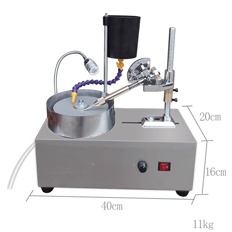 เครื่องจักรตัดและขัดเงาอัญมณี, - Facet Machine Gemstone Cutting บทวิจารณ์และราคา