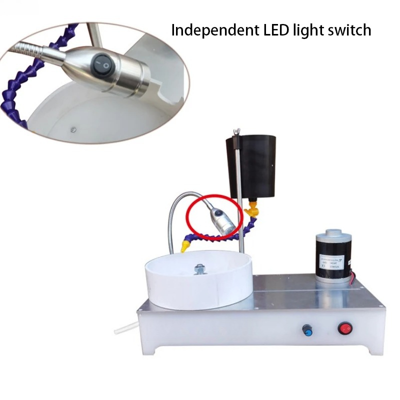 เครื่องเจียรเพชรแบบปรับความเร็ - Facet Machine Gemstone Cutting บทวิจารณ์และราคา
