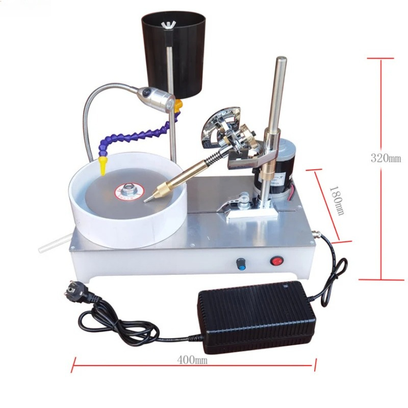 เครื่องเจียรเพชรแบบปรับความเร็ - Facet Machine Gemstone Cutting บทวิจารณ์และราคา