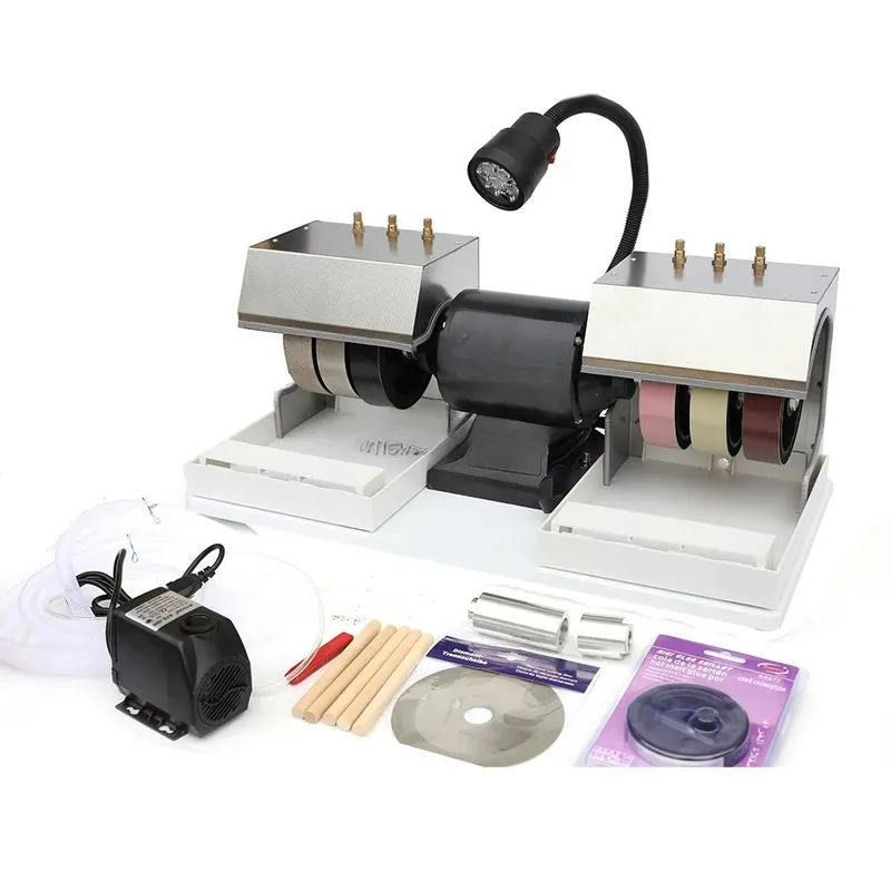 เครื่องเจียระไนอัญมณี, ขนาด 6  - Lapidary Grinder Cabbing Machine บทวิจารณ์และราคา
