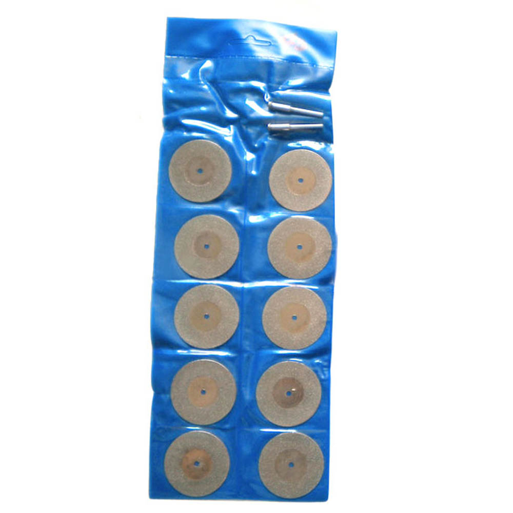 10PCS 50mm MINI แผ่นตัดเพชรเคล - Diamond Grinding Wheel Lapidary บทวิจารณ์และราคา