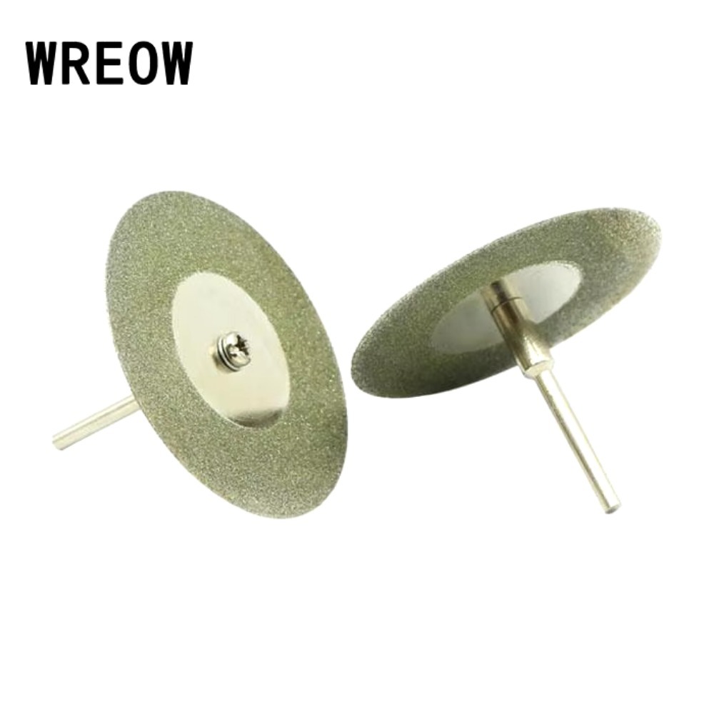 10PCS 50mm MINI แผ่นตัดเพชรเคล - Diamond Grinding Wheel Lapidary บทวิจารณ์และราคา