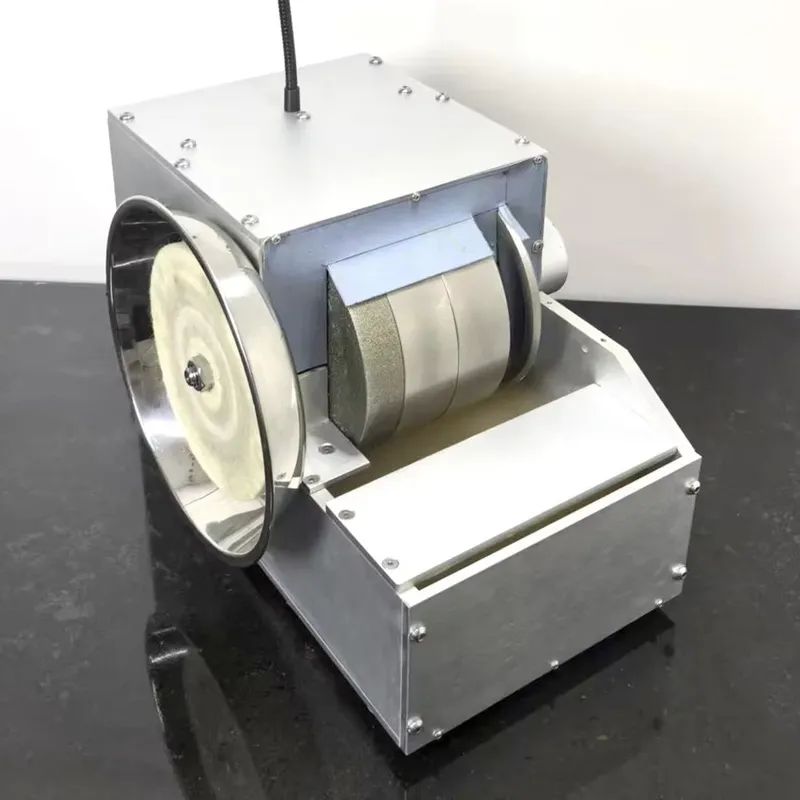 เครื่องเจียระไนขนาดเล็กสำหรับง - Lapidary Grinder Cabbing Machine บทวิจารณ์และราคา